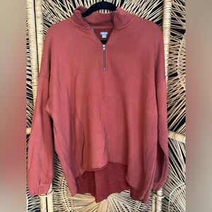 Aerie Oversized Quarter Zip